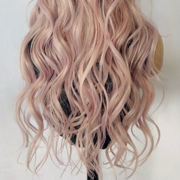 Very Pretty “Put On & Go” Pearl Pink 28” Premium Fiber Headband Wig - Picture 9 of 9